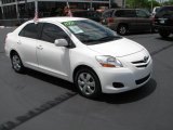 2007 Polar White Toyota Yaris Sedan #48502826