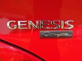 2011 Hyundai Genesis Coupe 3.8 Track Marks and Logos