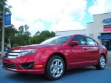 2011 Red Candy Metallic Ford Fusion SE #48520390