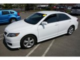 2010 Super White Toyota Camry SE #48520700