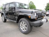 2011 Jeep Wrangler Unlimited Sahara 70th Anniversary 4x4 Front 3/4 View