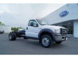2006 Oxford White Ford F550 Super Duty XL Regular Cab 4x4 Chassis #48520513