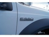 2006 Ford F550 Super Duty XL Regular Cab 4x4 Chassis Marks and Logos