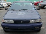 1991 Dark Blue Pearl Metallic Toyota Camry Deluxe Sedan #48520528