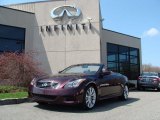 2010 Midnight Red Garnet Infiniti G 37 S Sport Convertible #48520769