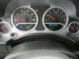 2008 Jeep Wrangler Sahara 4x4 Gauges