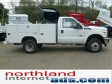 2011 Oxford White Ford F350 Super Duty XL Regular Cab 4x4 Chassis Commercial #48520251