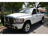 2006 Bright White Dodge Ram 1500 SLT Quad Cab 4x4 #48520588