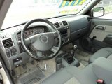 2004 GMC Canyon SL Regular Cab Pewter Interior
