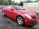 2007 Laser Red Infiniti G 35 Coupe #48521211
