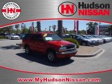 2001 Victory Red Chevrolet Blazer LS #48580766