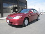 2003 Salsa Red Pearl Toyota Camry LE #48581626