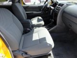 2002 Nissan Frontier SE Crew Cab 4x4 Gray Interior