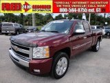 2009 Deep Ruby Red Metallic Chevrolet Silverado 1500 LT Extended Cab #48521253