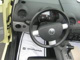 2005 Volkswagen New Beetle GLS 1.8T Convertible Steering Wheel