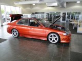 1995 Custom Orange Honda Accord LX Sedan #48521277