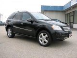 Black Mercedes-Benz ML in 2008