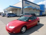 2002 Bright Red Saturn S Series SC2 Coupe #48521311