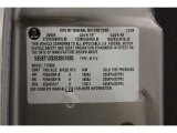 2009 Saab 9-7X 4.2i AWD Info Tag