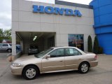 2002 Naples Gold Metallic Honda Accord EX V6 Sedan #48581229