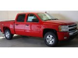 2011 Victory Red Chevrolet Silverado 1500 LT Crew Cab 4x4 #48521052