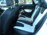 2012 Ford Focus SEL Sedan Arctic White Leather Interior