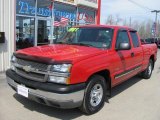 2003 Victory Red Chevrolet Silverado 1500 Extended Cab #48521360