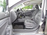 2009 Volkswagen Jetta SEL SportWagen Anthracite Interior