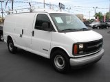 White Chevrolet Express in 2001