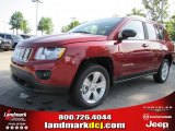 2011 Deep Cherry Red Crystal Pearl Jeep Compass 2.0 Latitude #48581304