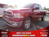 2011 Deep Cherry Red Crystal Pearl Dodge Ram 1500 Big Horn Quad Cab #48581311