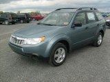 Sage Green Metallic Subaru Forester in 2011