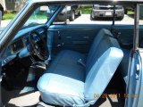 1963 Chevrolet Chevy II Nova 2 Door Hardtop Aqua Blue Interior