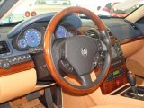 2009 Maserati Quattroporte Sport GT S Steering Wheel