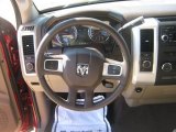 2009 Dodge Ram 1500 SLT Crew Cab 4x4 Steering Wheel