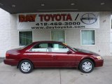 2000 Vintage Red Pearl Toyota Camry LE V6 #48663227