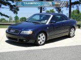 2006 Moro Blue Pearl Effect Audi A4 1.8T Cabriolet #48663876
