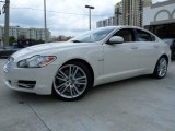 2010 Porcelain White Jaguar XF XF Supercharged Sedan #48663276