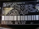 2011 GX Color Code for Black Onyx - Color Code: 202