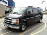 2001 Onyx Black Chevrolet Express 1500 Cargo Van #48663912