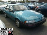 Medium Quasar Blue Metallic Chevrolet Cavalier in 1993