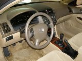 2007 Honda Accord EX Sedan Ivory Interior