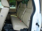 2011 Ford F150 Lariat SuperCab Pale Adobe Interior
