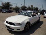 2010 Performance White Ford Mustang V6 Premium Convertible #48663948