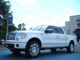 2011 White Platinum Metallic Tri-Coat Ford F150 Platinum SuperCrew 4x4 #48663343