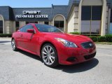 2008 Vibrant Red Infiniti G 37 S Sport Coupe #48663726