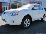 2011 Pearl White Nissan Rogue SV #48663528