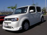 White Pearl Nissan Cube in 2009
