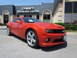 2010 Inferno Orange Metallic Chevrolet Camaro SS Coupe #48663742