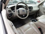 2003 Ford F150 Lariat SuperCab 4x4 Medium Parchment Beige Interior